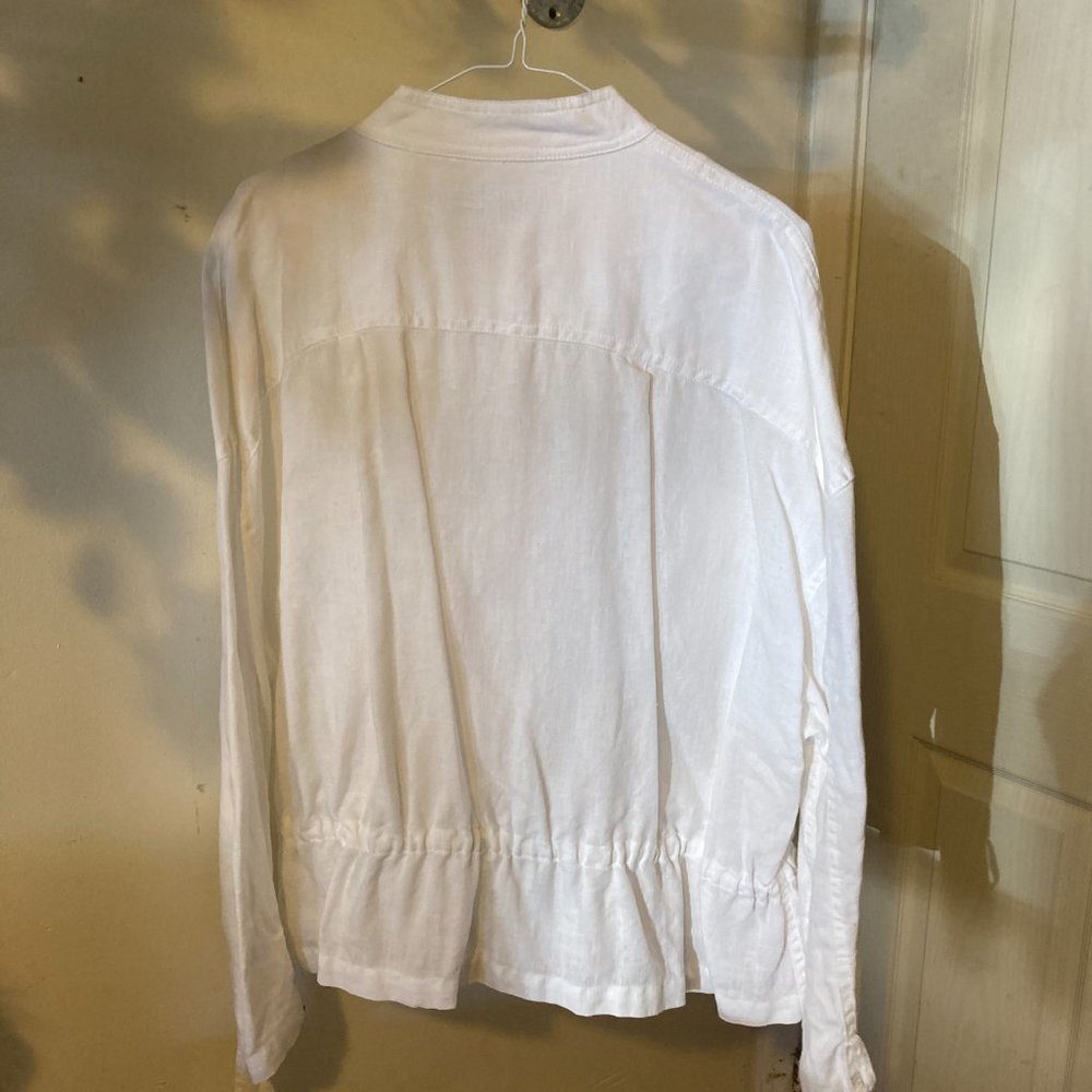 SOLD (xchange )100% LINEN JACKET - Picture 8 of 16